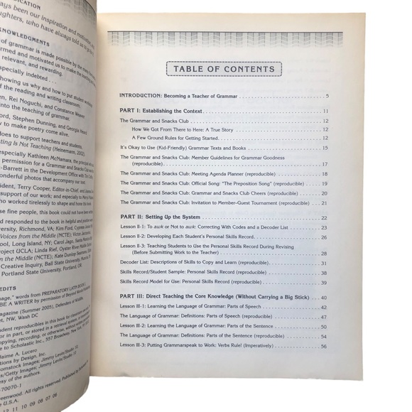 Set of 3 Grade 6 and Up Language and Grammar Books - Picture 5 of 16